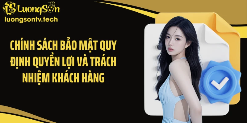 Chính sách bảo mật quy định quyền lợi và trách nhiệm khách hàng