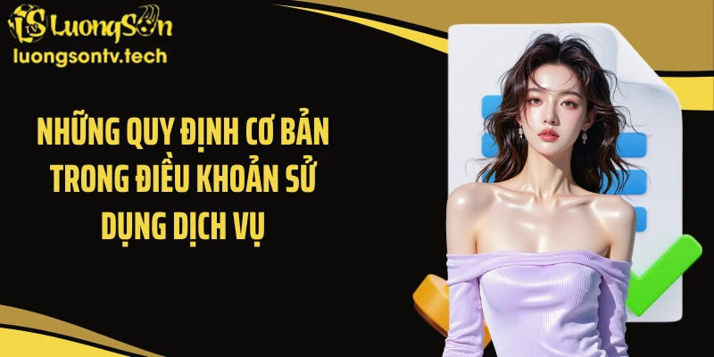 Những quy định cơ bản trong điều khoản sử dụng dịch vụ